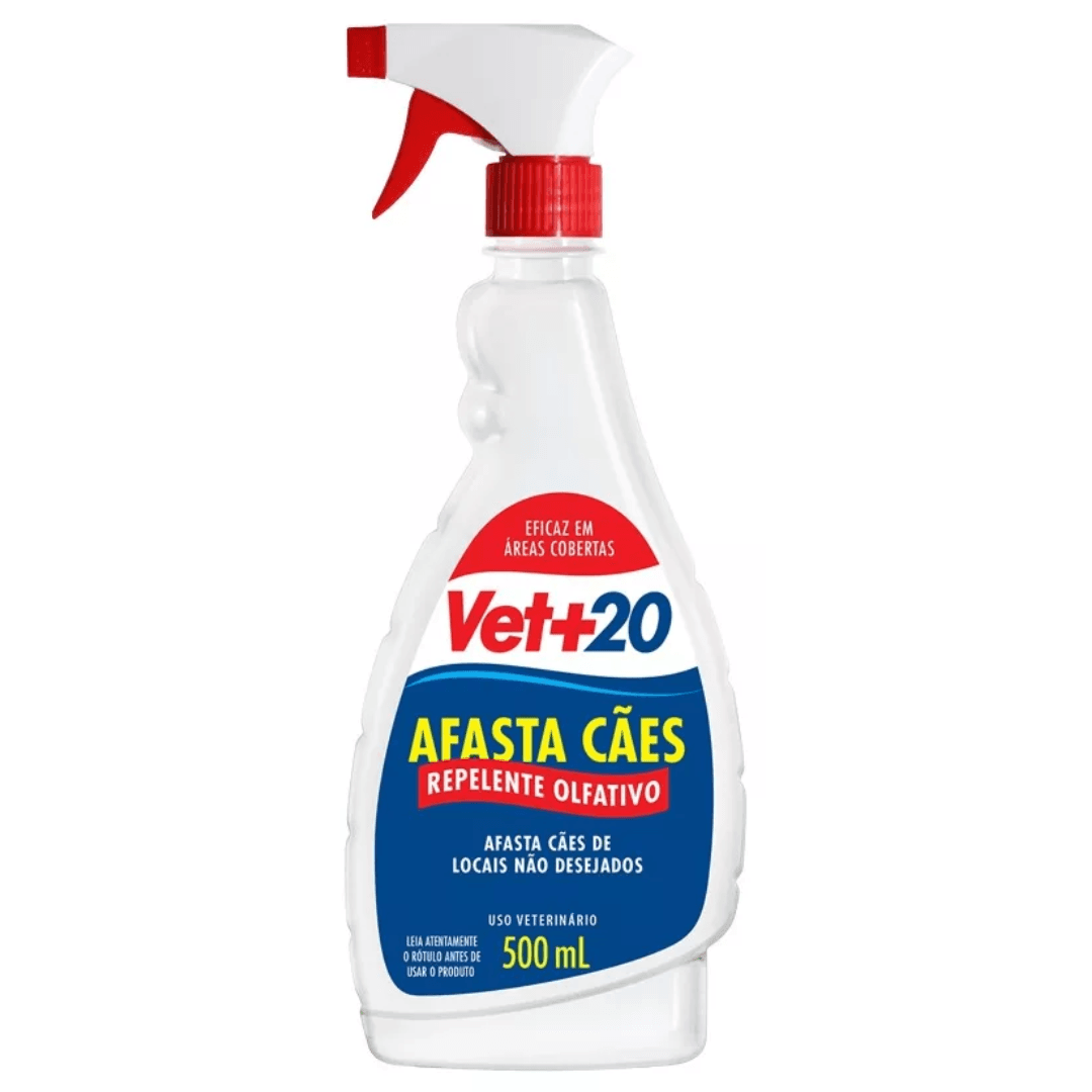 Repelente Olfativo Afasta Cães Vet+ 20 Spray 500ml
