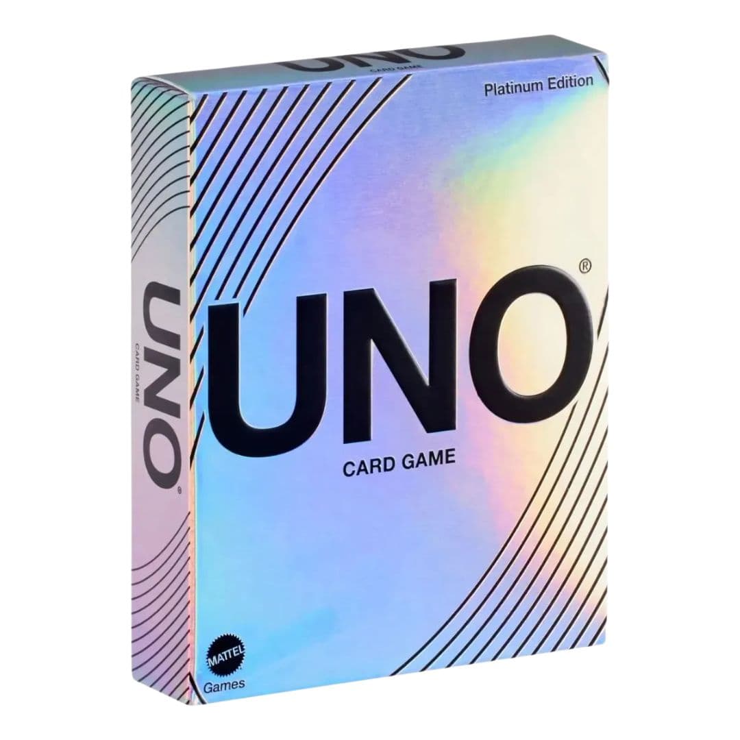 Uno Platinum Edition Card Game 112 Cartas - Mattel Oficial