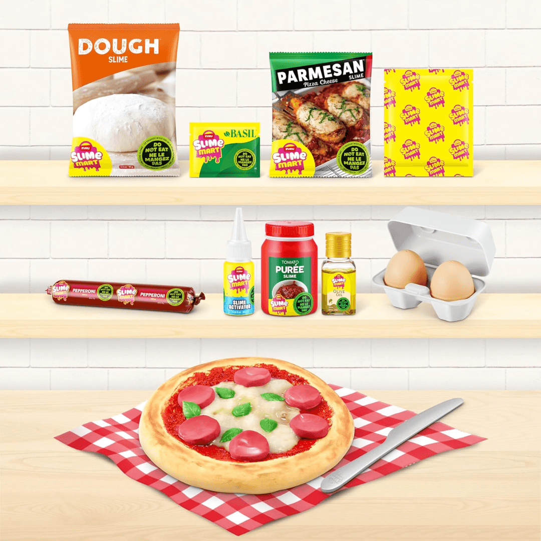 Zuru Slime Mart Cesta Comida Realistas P/ Modelagem Infantil