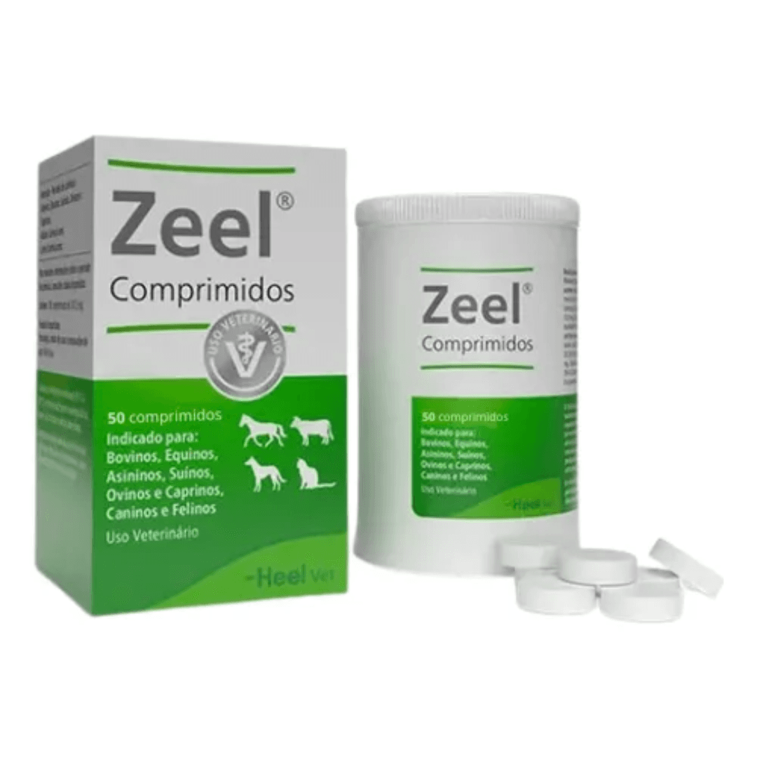 Zeel Frasco Com 50 Comprimidos Veterinário - Heel Vet
