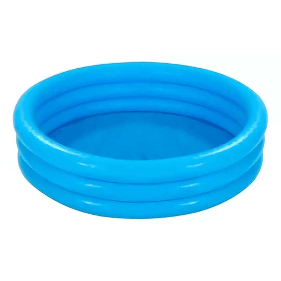 Piscina Infantil Inflável Para Praia/Piscina Vinil Azul 330L