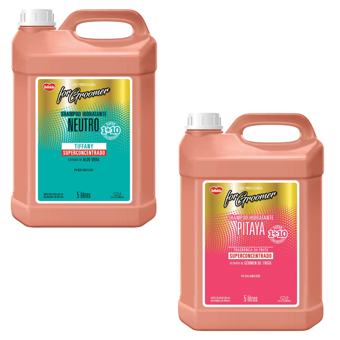 Shampoo Hidratante Super Concentrado For Groomer 5L Bellokão
