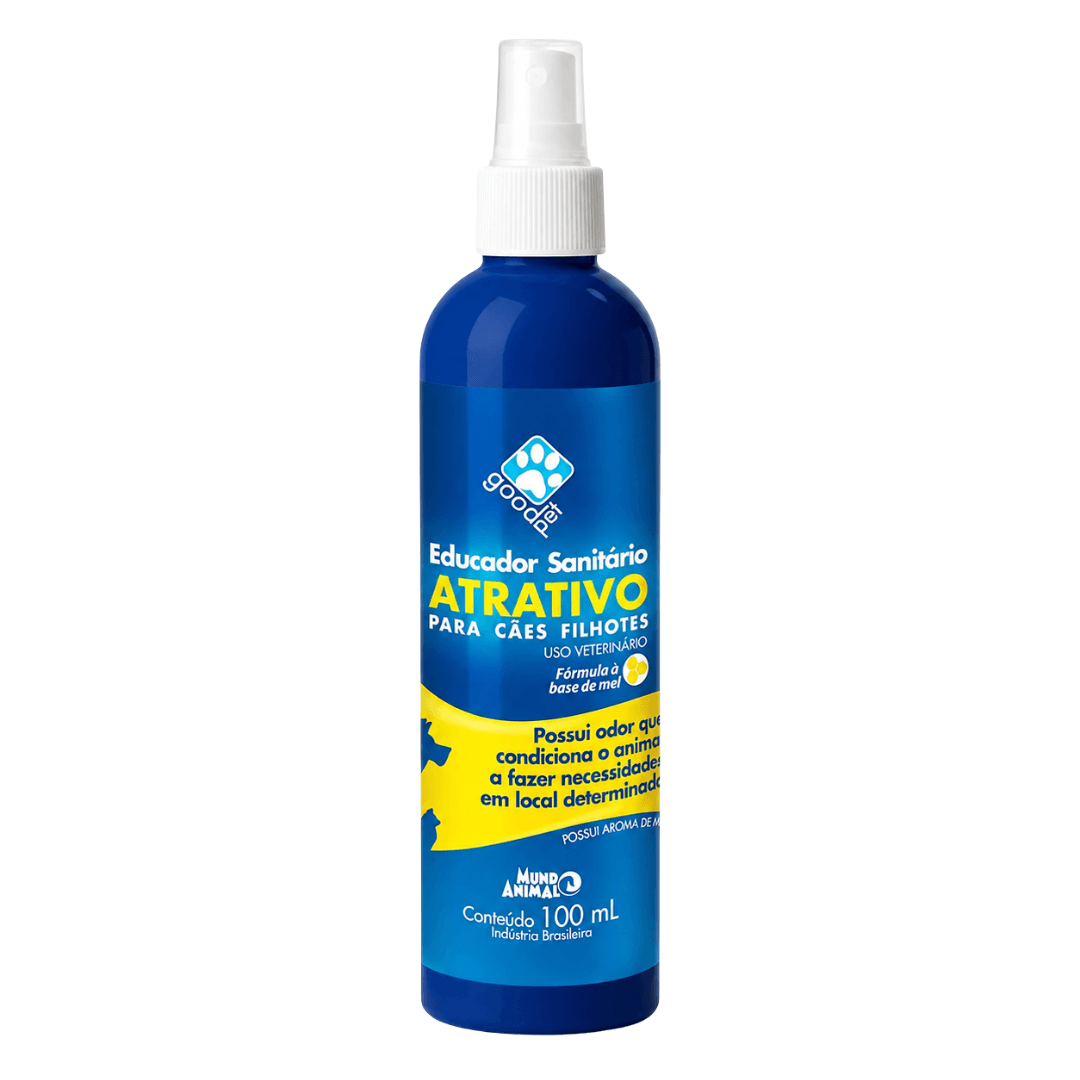 Educador Sanitário Atrativo P/ Cães Filhotes Good Pet 100ml