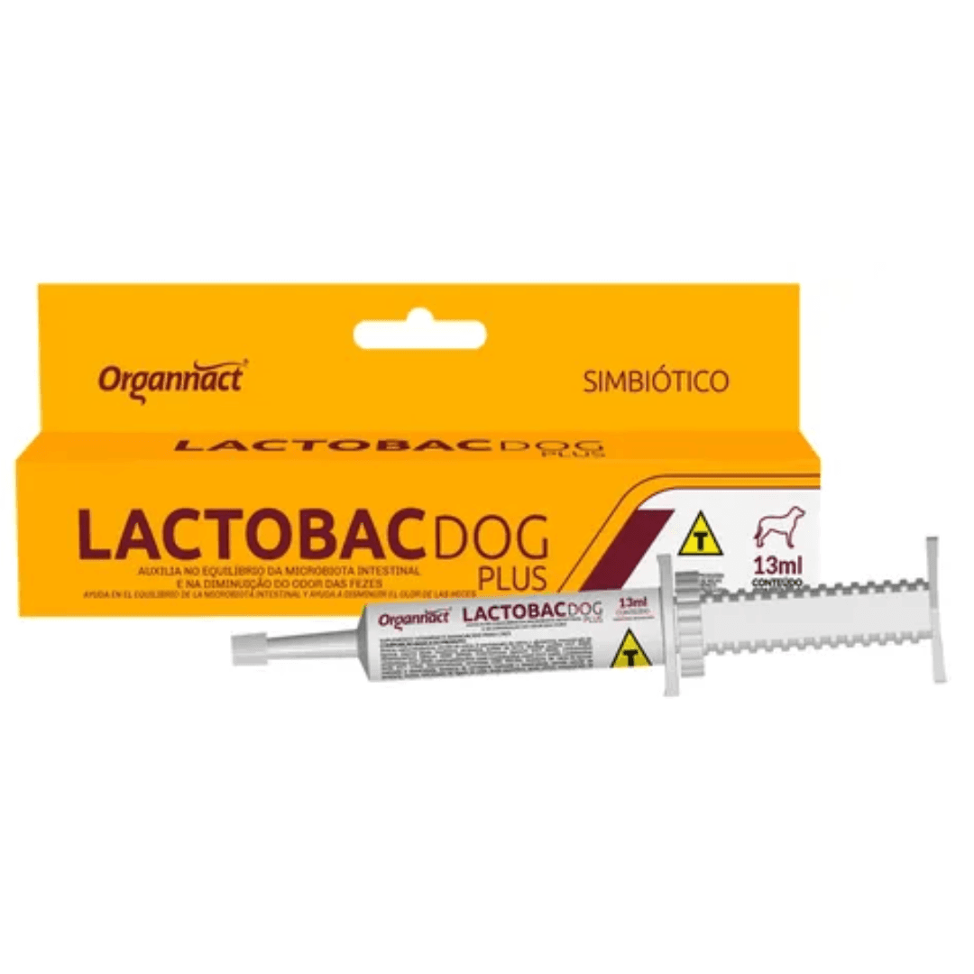Lactobac Dog Plus Simbiotico Pasta 13ml - Organnact