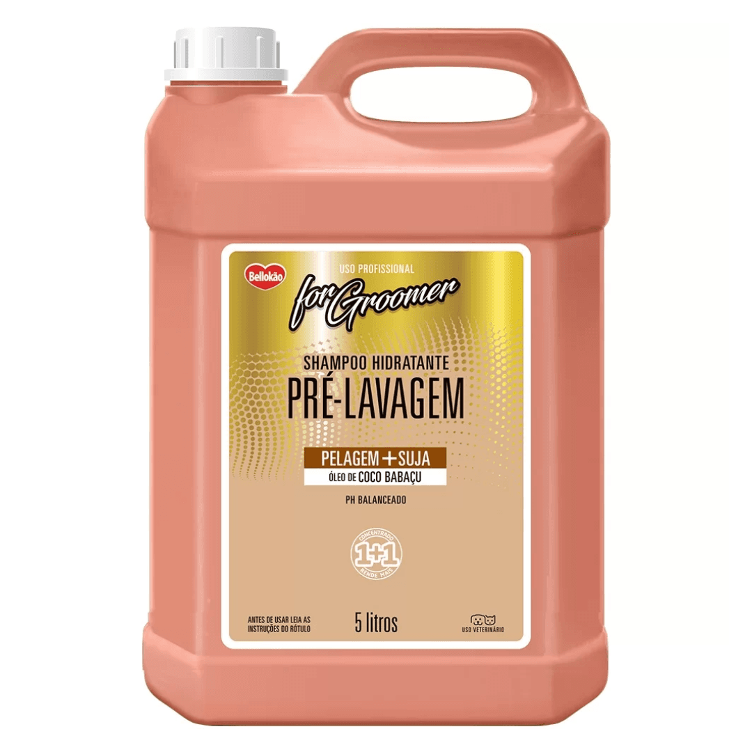 Shampoo Hidratante Concentrado For Groomer 5L Bellokão