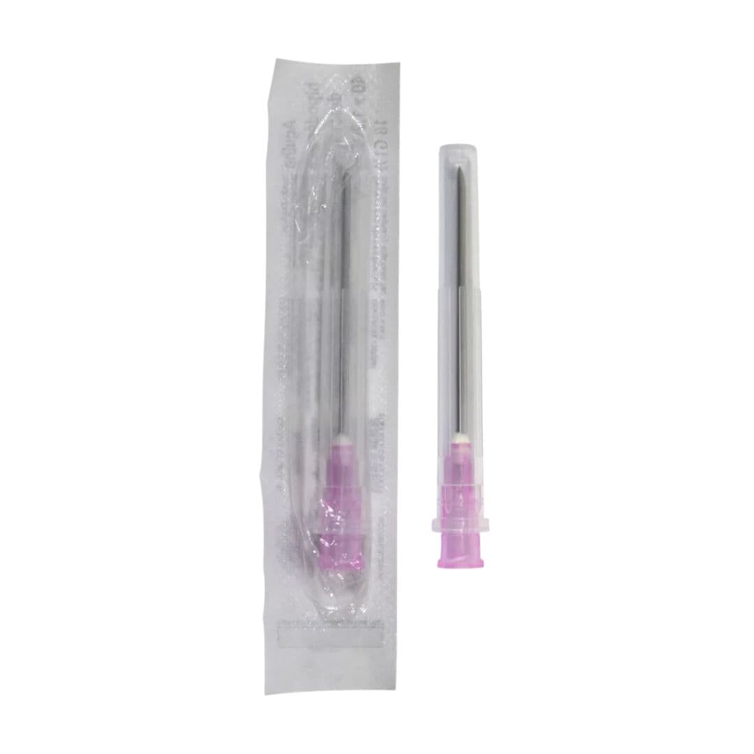 Agulha Hipodérmica Descartável Rosa 40x1,20mm 18g Descarpack