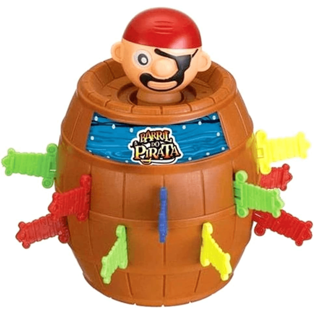 Brinquedo Infantil Pula Pirata Médio Art Brink 16cm