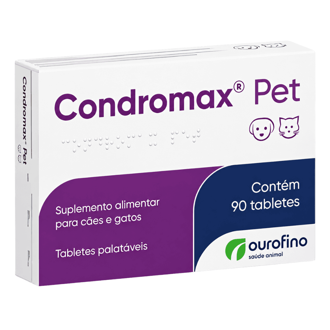 Suplemento P/ Cães-Gatos Condromax Pet 90 Tabletes Ourofino