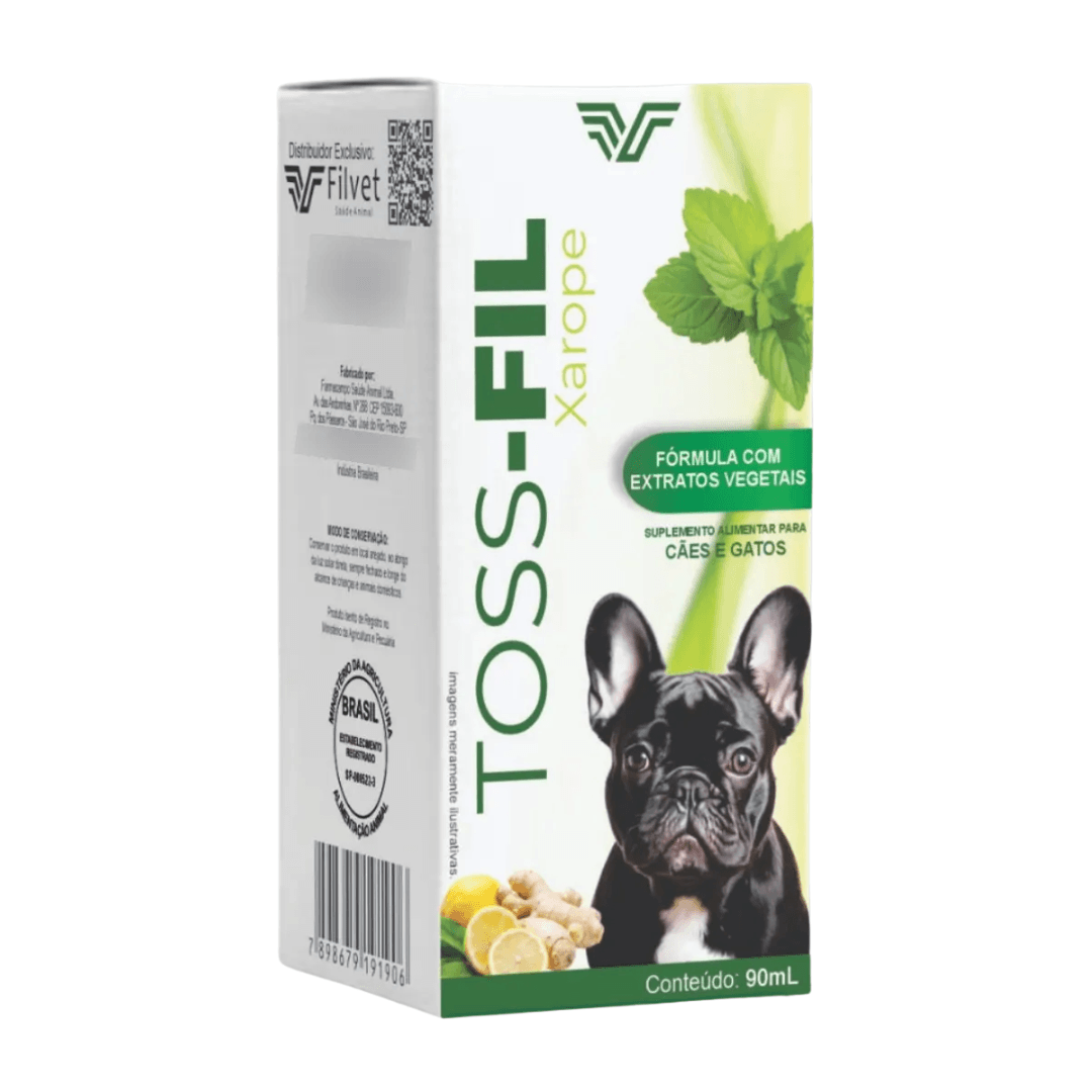 Suplemento Toss-fil Xarope Com Extratos Naturais 90ml Filvet
