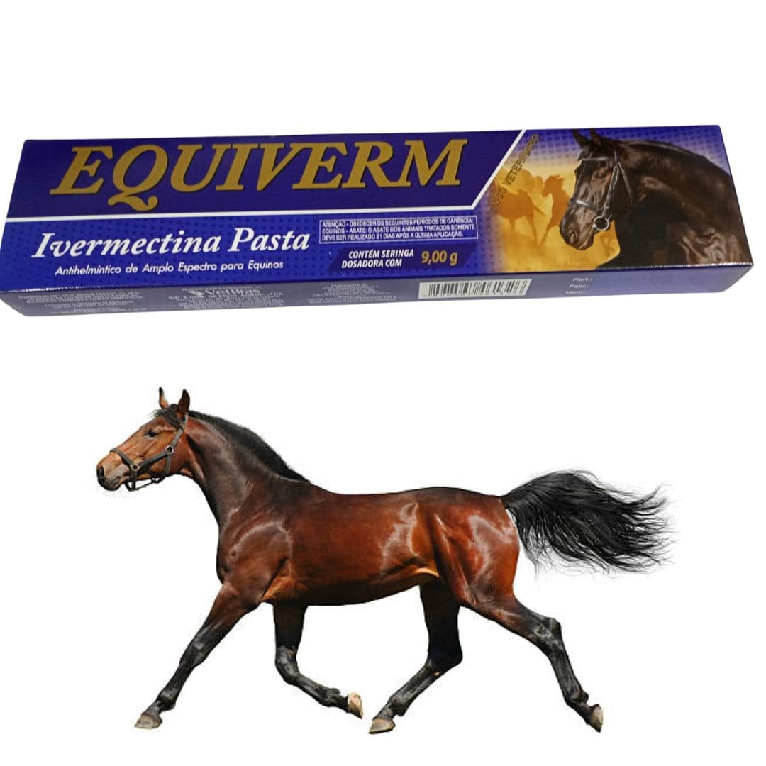 Equiverm Ivermectina Pasta Para Equídeos 9g - Vetbras
