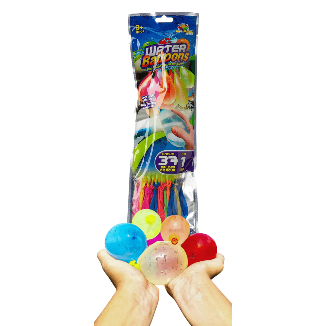 Balão De Água Water Balloons Enche 37 Balões em 1min