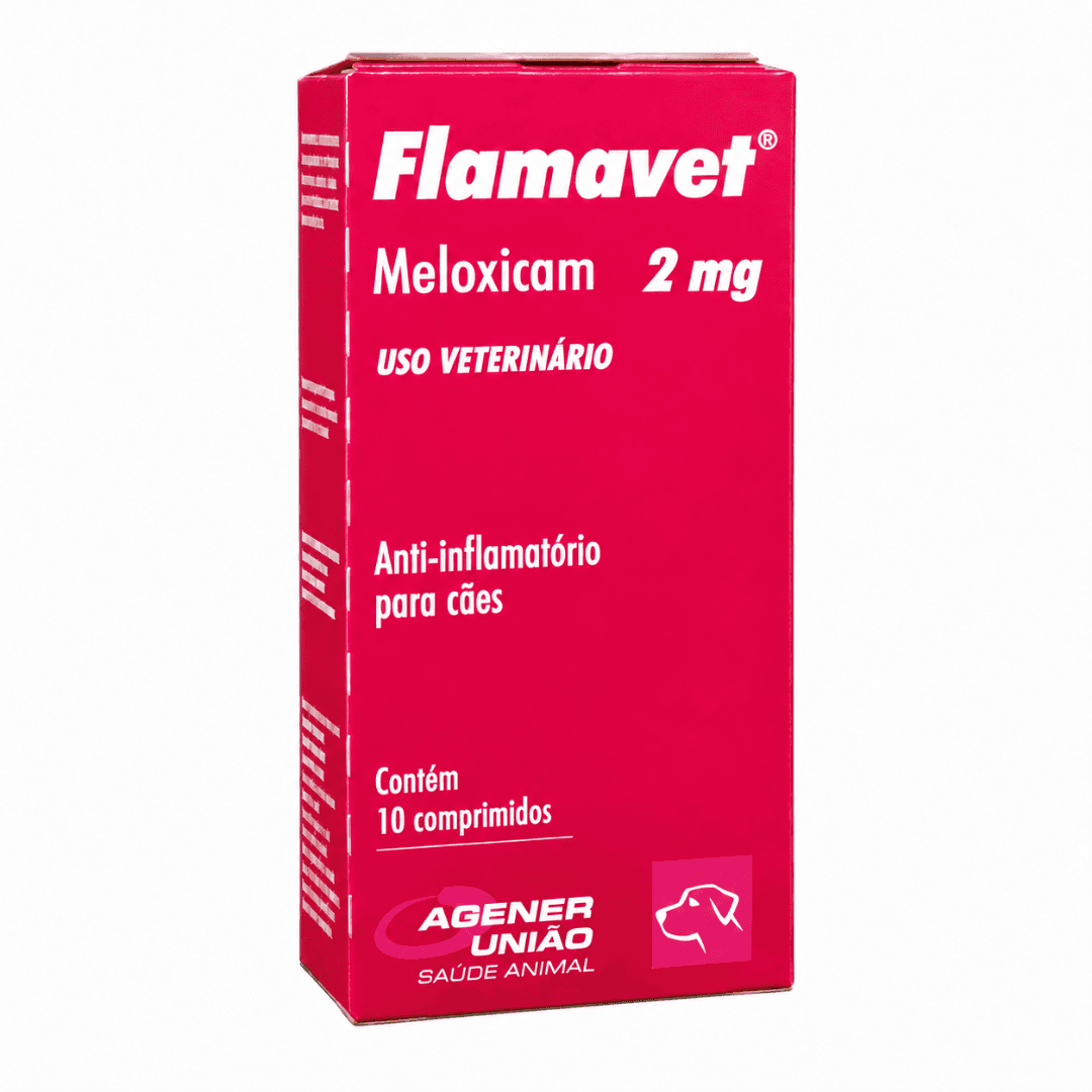 Flamavet 2mg Com 10 Comprimidos Para Cães - Agener União
