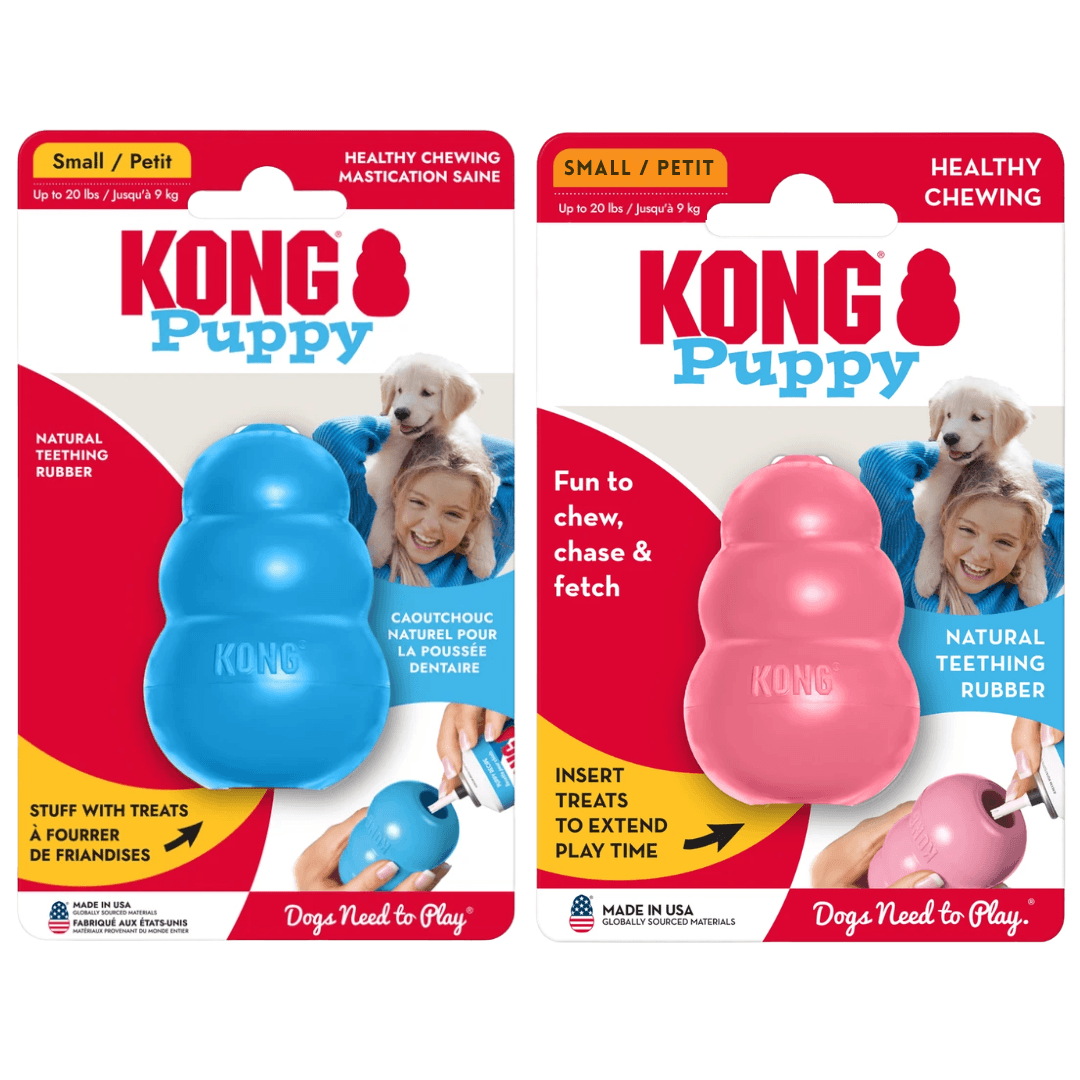 Brinquedo Interativo Recheável Kong Puppy Small P (KP3)