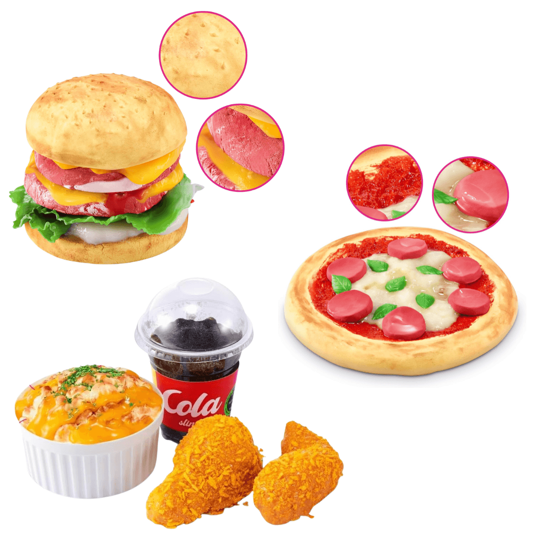 Zuru Slime Mart Cesta Comida Realistas P/ Modelagem Infantil
