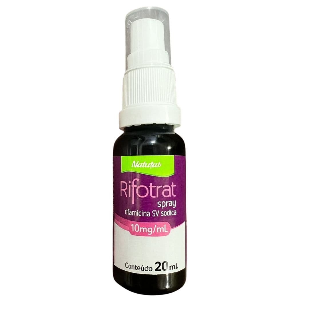 Rifocina Rifotrat Spray Cicatrizante Cães-Gatos 20ml Natulab