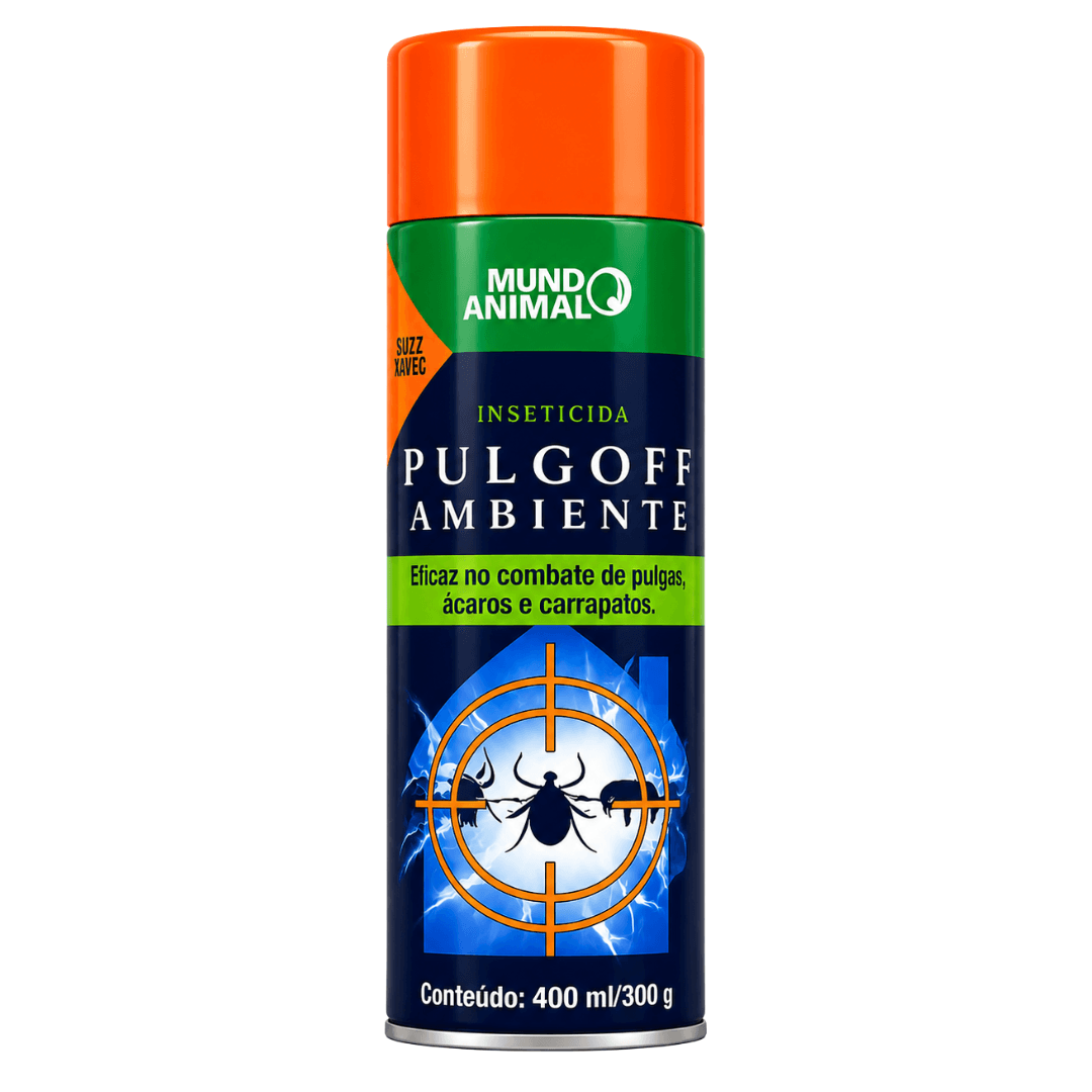 Pulgoff Ambiente Aerosol 400ml Combate Pulgas - Mundo Animal