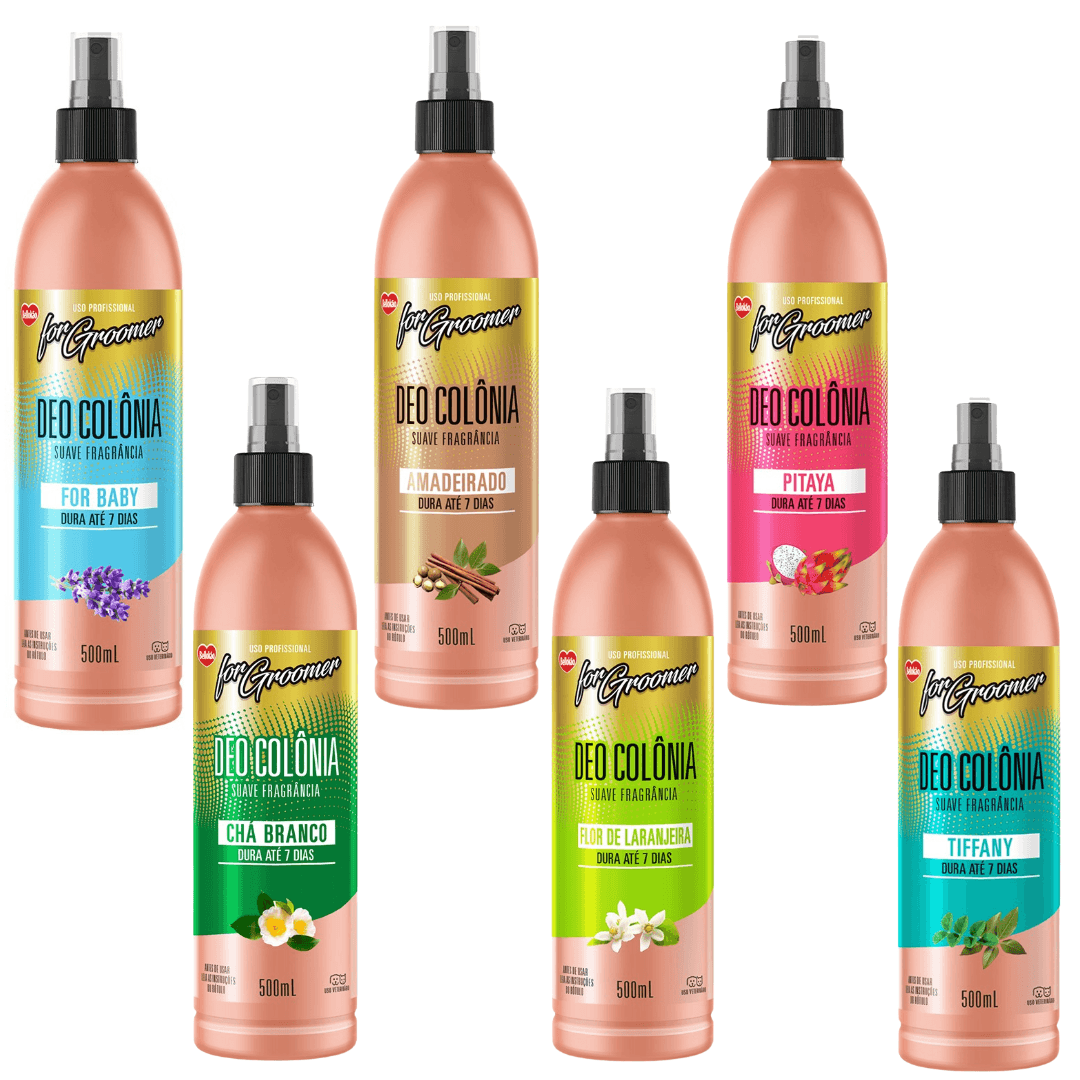 Deo Colônia For Groomer Spray 500ml - Bellokão