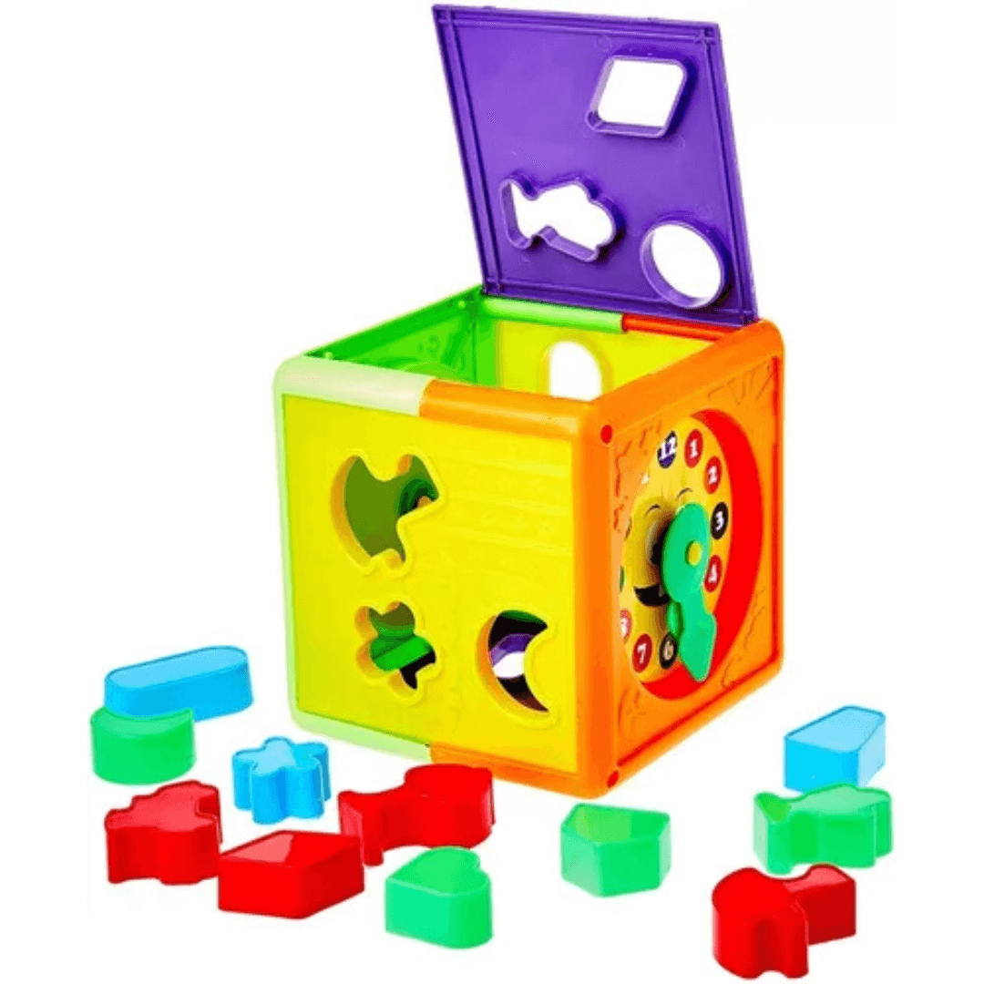 Cubo Didático Brinquedo Infantil Educativo Diversão Pica Pau