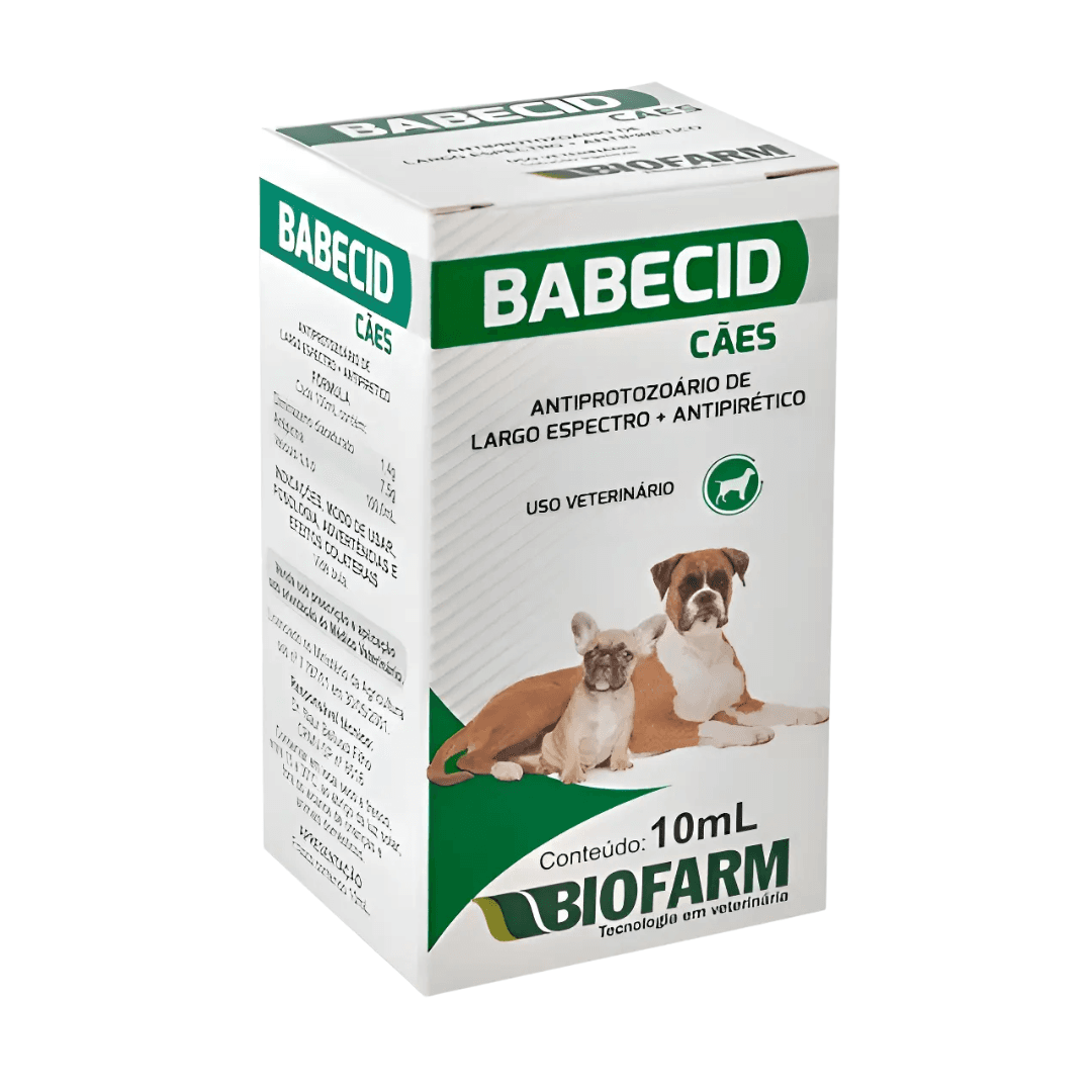 Babecid Para Cães 10ml Biofarm